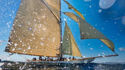 La Bahía de Palma cumple en el estreno de la XXX Regata Illes Balears Clàssics