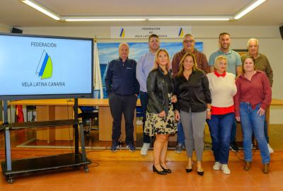 La Federación de Vela Latina Canaria presenta su nueva junta de gobierno bajo la presidencia de María del Carmen Aragonés 