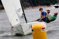2ª jornada de la VIII Copa de España de la Clase Soling, que se desarrolla en el embalse de San Juan 