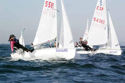 2ª Jornada emocionante para decidir el corte por el título del Campeonato de España de 420 2ª Jornada emocionante para decidir el corte por el título del Campeonato de España de 420