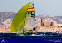 A falta de una jornada, los hermanos Alonso son campeones de la final de la Copa del Mundo de Vela Olímpica