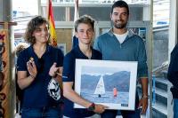 Alfonso Fernández, Laura Escuder y Nahuel Ambrosini, ganadores del Trofeo Primavera