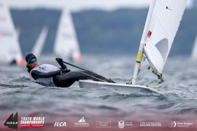 Blanca Ferrando, subcampeona del mundo de ILCA 4