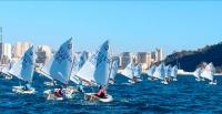 Blanca Ferrando y Eduardo Reyes, vencedores del Trofeo RCN de Calpe de Vela Infantil
