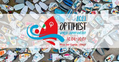 Campeonato del Mundo de Optimist 2021 Listo para la salida en Riva di Garda