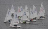Campeonato Ibérico de Snipe, que se está celebrando en el Pantano de San Juan en Madrid.