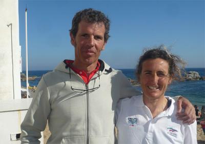 Carlos Martinez y Mónica Azón, dominadores, de nuevo de la  EuroLaser Masters Cup