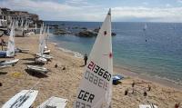 Comienza la competición tras una espléndida jornada de entrenamiento de la Euro Laser Masters Cup 2019  XIII Trofeu Calella de Palafrugell - Memorial Pitus Jiménez