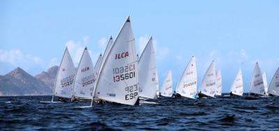 Comienza la Semana Abanca con 100 barcos en el Ibérico de Ilca-Xunta de Galicia