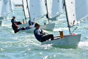 Copa de Andalucía de Optimist celebrada en Almería.
