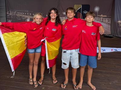 El Club Marítimo San Antonio de la Playa conquista Europa con Joshua Castro