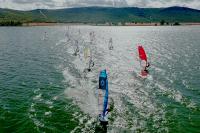 El embalse de Gasset,acogió los 24 y 25 de octubre, la Copa de España de Vela 2025 en la modalidad de Slalom-Windsurf 