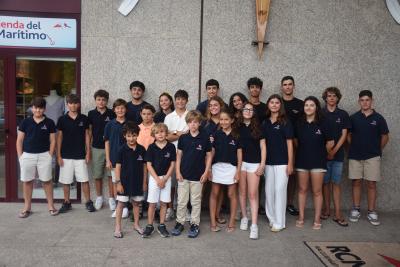 El R.C.M.A.-R.S.C homenajea a Nicolás Bastard Taboada tras sus éxitos en el Mundial de la clase Optimist en Tánger