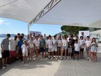 El RCM de Santander copa el Campeonato de Cantabria por equipos de Optimist en Laredo