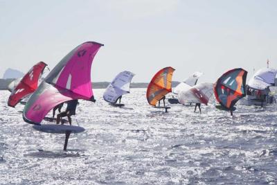 El Wingfoil gallego listo para su gran estreno en aguas de la Ría de Muros y Noia