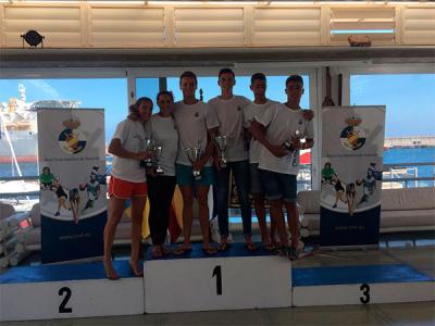 Elías Leonard Aretz y Pablo García, del RCN Gran Canaria vencen en la Copa Canaria de 4,20 Elías Leonard Aretz y Pablo García, del RCN Gran Canaria vencen en la Copa Canaria de 4,20
