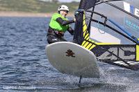Embalse de Alqueva, (Alentejo. Portugal), primera prueba del campeonato de Portugal de Fórmula Windsurf Foil