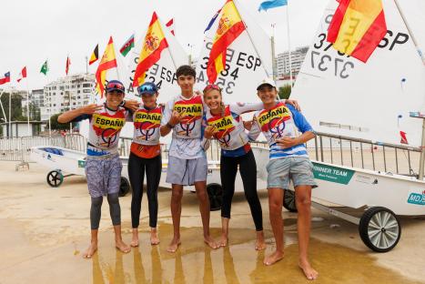 España cierra el Mundial de Optimist con tres medallas y un cuarto puesto absoluto 