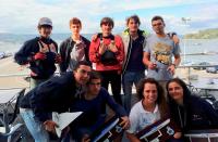 Espectacular fin de semana para los regatistas del náutico coruñés
