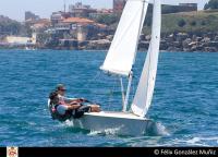 Francisco y María Palacio vuelven a ganar las dos mangas en la penúltima jornada, del Trofeo de Verano de Snipe 