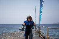 Gisela Pulido, culmina con éxito su desafío de recorrer las Islas Canarias con su kite