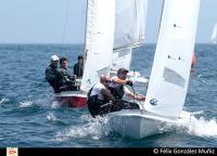 Gustavo del Castillo y Juan Deben, del RCN Gran Canaria vencedores del XXI Memorial Carlos del Castillo de Snipe