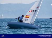Joaquín Blanco, Laser, y Martina Reino, Radial, se estrenan en la segunda posición del Campeonato de Europa