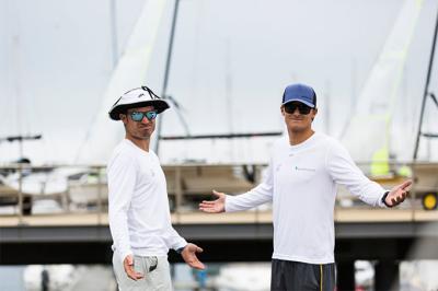 Jornada en blanco en el Mundial de 49er por falta de viento Jornada en blanco en el Mundial de 49er por falta de viento