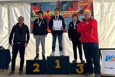 La cantera del CMSAP consigue cinco medallas en los campeonatos de España