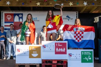 La española Blanca Ferrando y el sueco Henric Wigforss ganan el mundial de Optimist, en la última jornada disputada en la Costa Brava La española Blanca Ferrando y el sueco Henric Wigforss ganan el mundial de Optimist, en la última jornada disputada en la Costa Brava