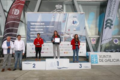 Las tablas españolas volaron sobre la Ría de Arousa en una cita nacional que puso en juego la Copa de España de Techno 293 y de los iQFOiL Las tablas españolas volaron sobre la Ría de Arousa en una cita nacional que puso en juego la Copa de España de Techno 293 y de los iQFOiL