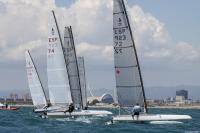 Los favoritos cumplen en la primera jornada de la Copa de España de Catamaranes en València