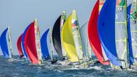 Los Hermanos Paz con tres segundos los mejores españoles tras la primera jornada del Mundial de 49er