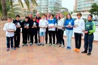 Manuel Beltrá, José Mª Wandosell y Julia Miñana, podio en Calpe