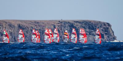 Nacho Baltasar, directo a Semifinales en los Lanzarote iQFOiL Games