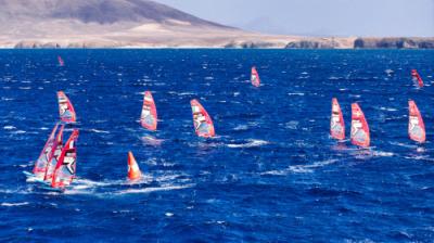 Nuevo podio parcial de Baltasar que se aferra a la cuarta plaza de los Lanzarote iQFOiL Games