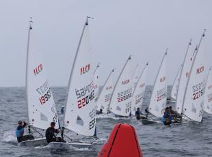 Nuevos líderes, en el nacional ilca6 en Melilla