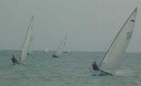 Oriol Mahiques y Jordi Obach, campeones de la Copa de España de Patín A Vela disputada en el CV Alcocebre
