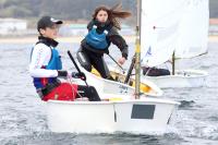 Pablo Rodríguez Trillo, del Rodeira de Cangas, al frente del Gallego de Optimist