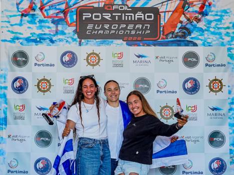Pilar Lamadrid logra el bronce europeo de iQFOiL en Portimão