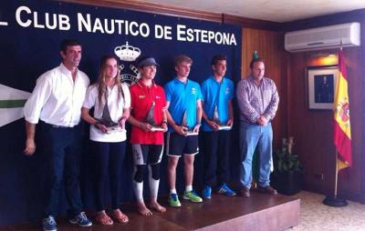 Triunfo de Antonio Coronilla, Natalia Ariza y Victoria Ortega en la II Copa de Andalucía de Láser Triunfo de Antonio Coronilla, Natalia Ariza y Victoria Ortega en la II Copa de Andalucía de Láser